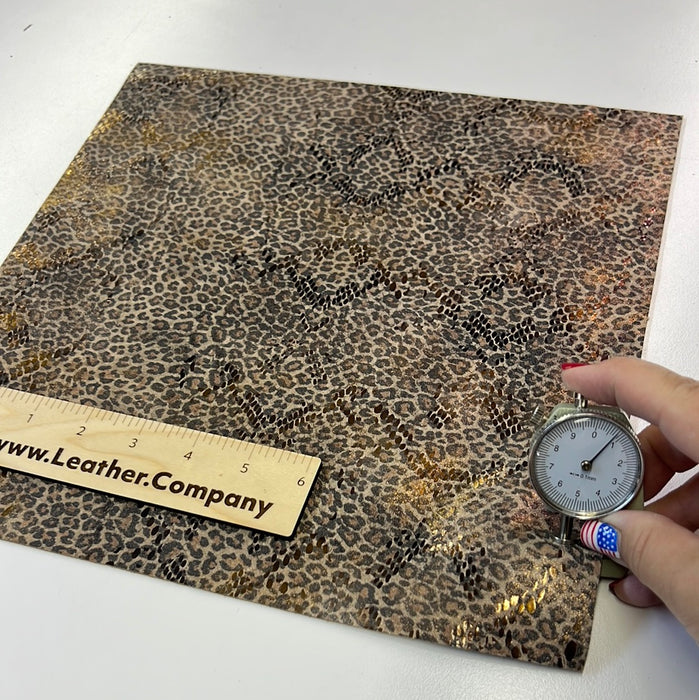 Leather Sheets/ 12 inches x 12 inches /Prints/Textures