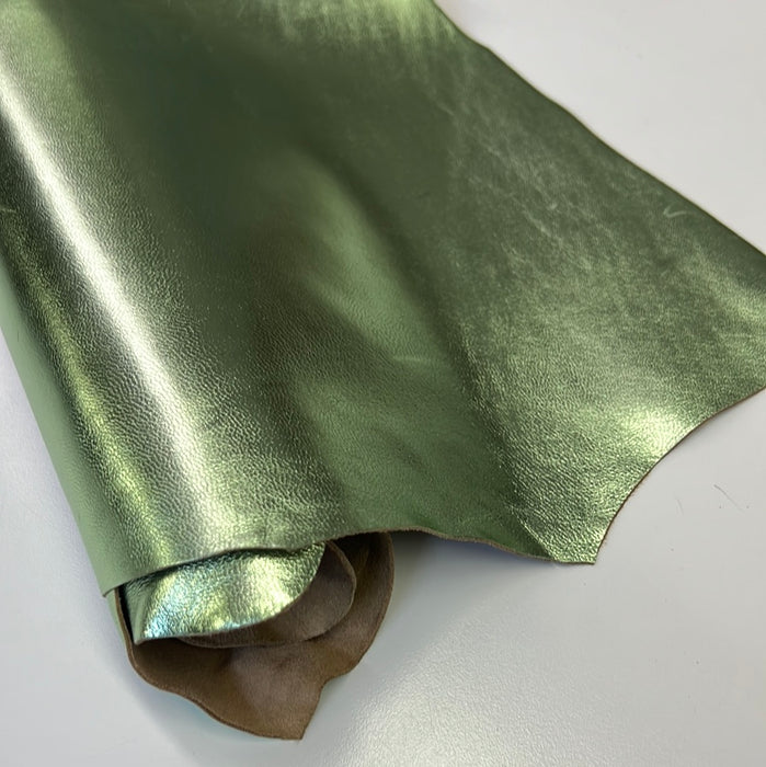 Metallic Kidskin Leather