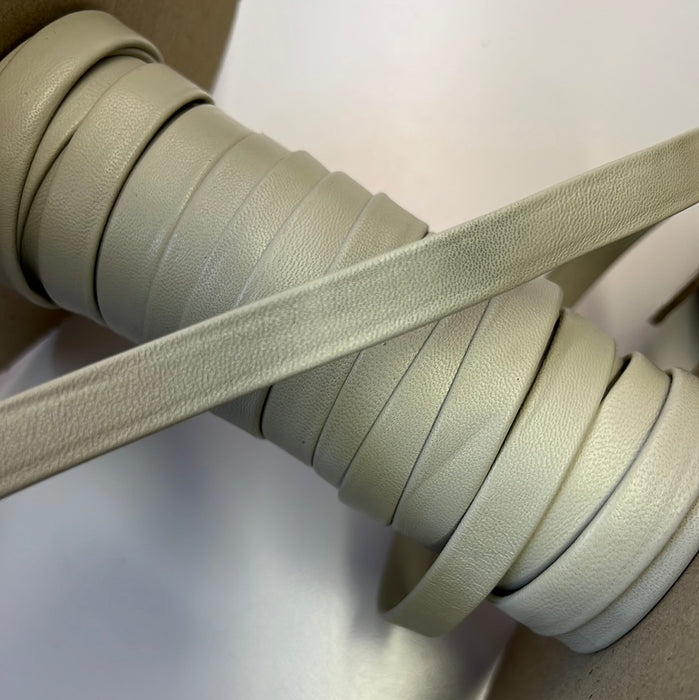 Leather Trim 1/2” Genuine Leather Folded Trim 107