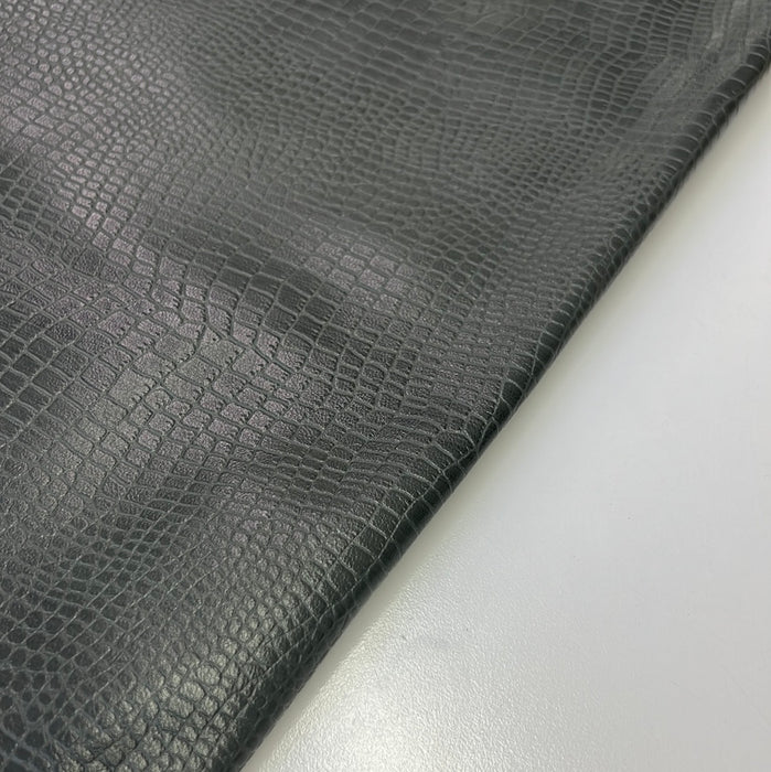 Leather Embossed Baby Alligator Lambskin Leather