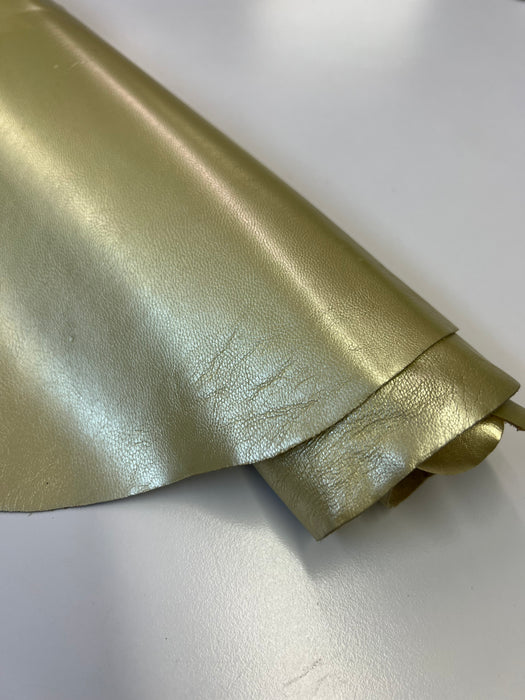 Metallic Kidskin Leather
