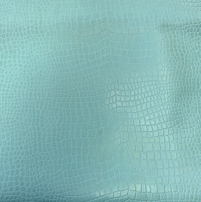 Leather Embossed Baby Alligator Lambskin Leather