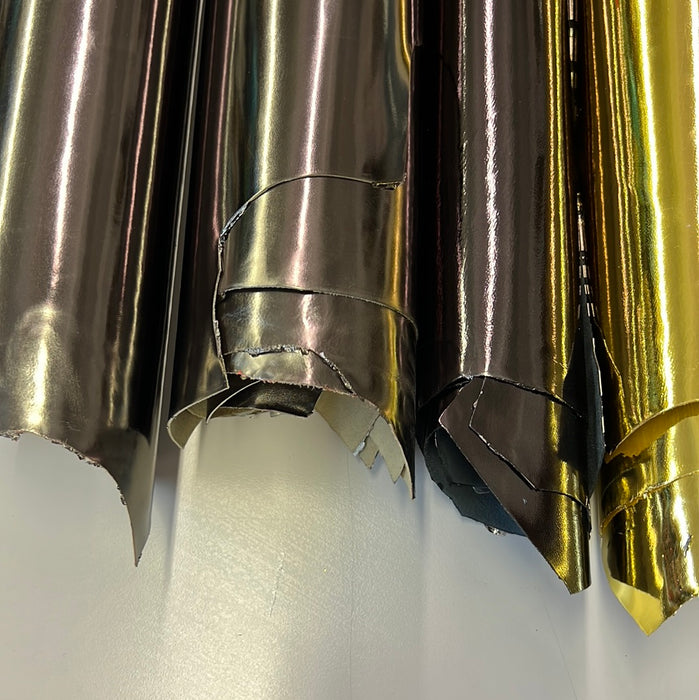 Mirror Metallic Leather