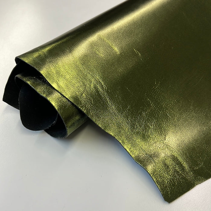 Metallic Kidskin Leather