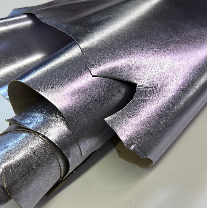 Metallic Kidskin Leather