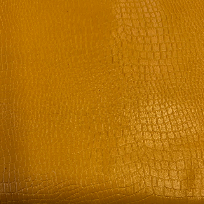 Leather Embossed Baby Alligator Lambskin Leather