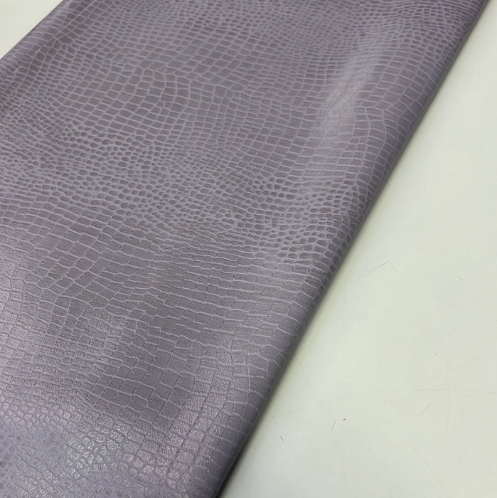 Leather Embossed Baby Alligator Lambskin Leather