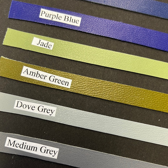 Genuine Leather trim 1”x24” Leather Binding Piping - Leather Tape