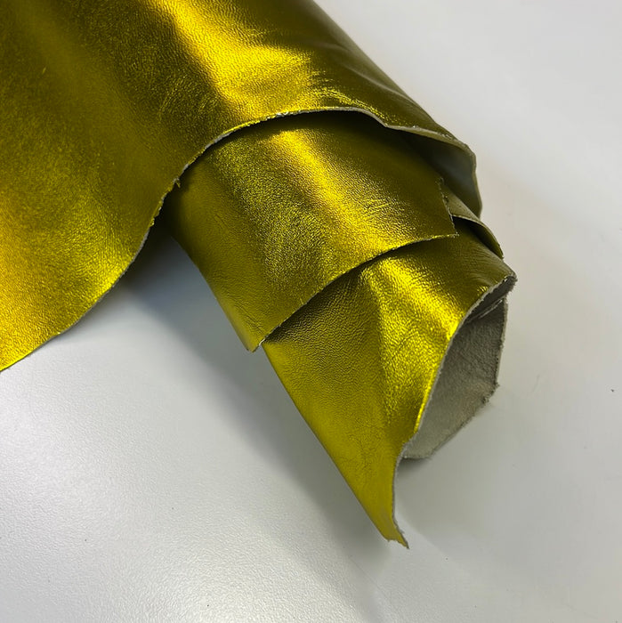 Metallic Kidskin Leather