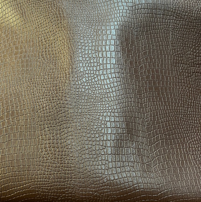 Leather Embossed Baby Alligator Lambskin Leather