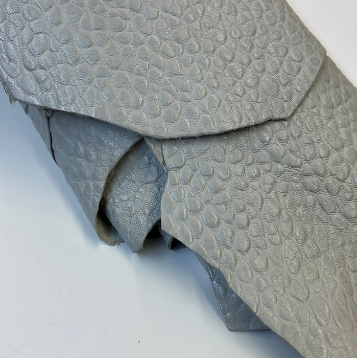 Leather Embossed Elephant look Lambskin Leather