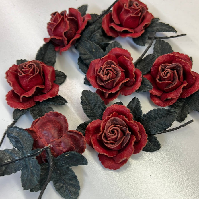 Leather Flowers