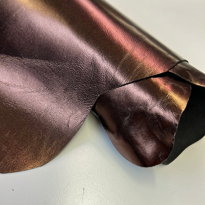 Metallic Kidskin Leather