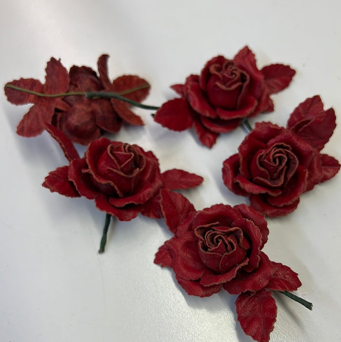 Leather Flowers