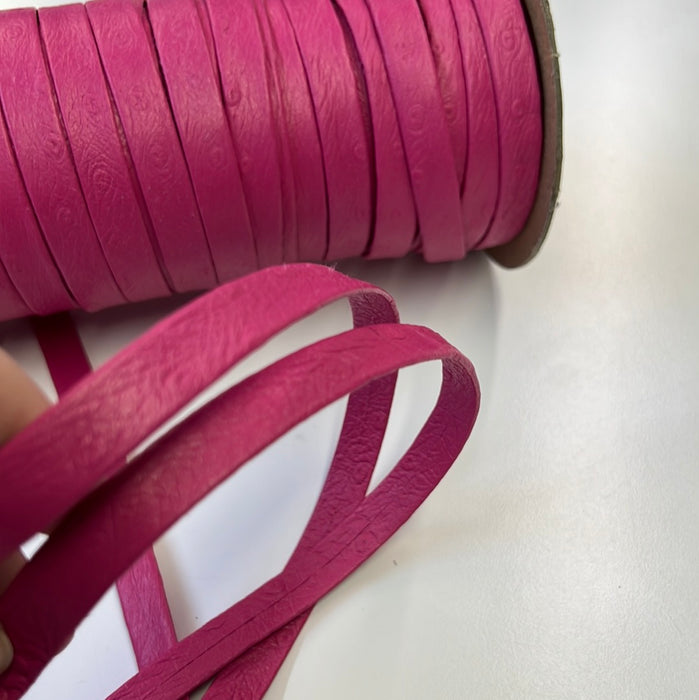 Leather Trim 1/2” Genuine Leather Folded Trim 107