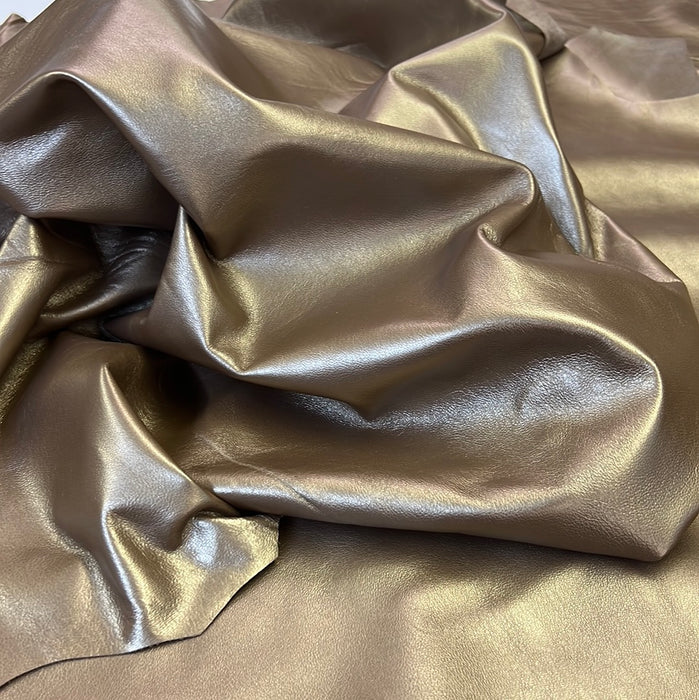Pearlized Lambskin Leather