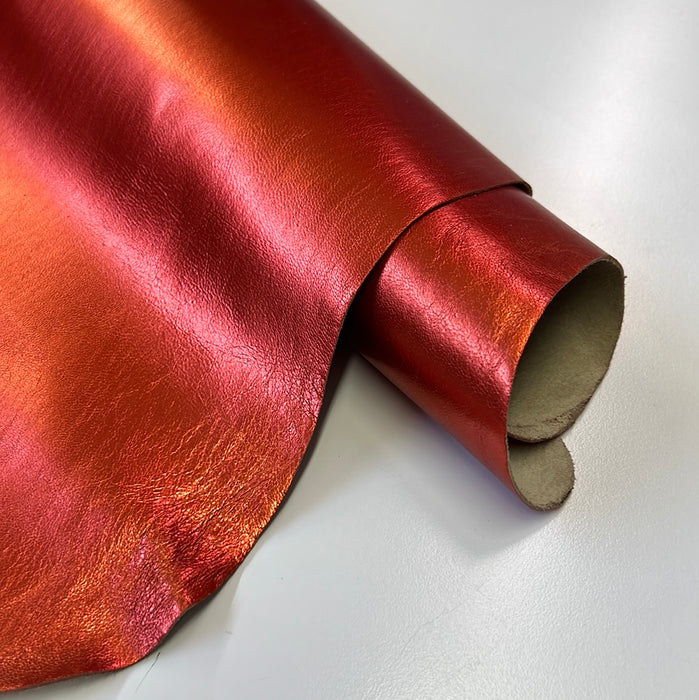 Metallic Kidskin Leather