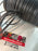 Genuine Leather Drawstring Leather trim, sold by yard