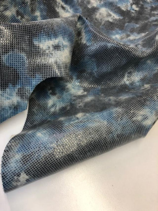 Tie Dye Calfskin Leather