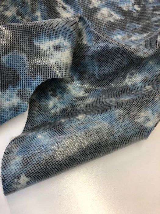 Tie Dye Calfskin Leather