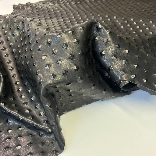 Leather STUD Embossed Goatskin Leather