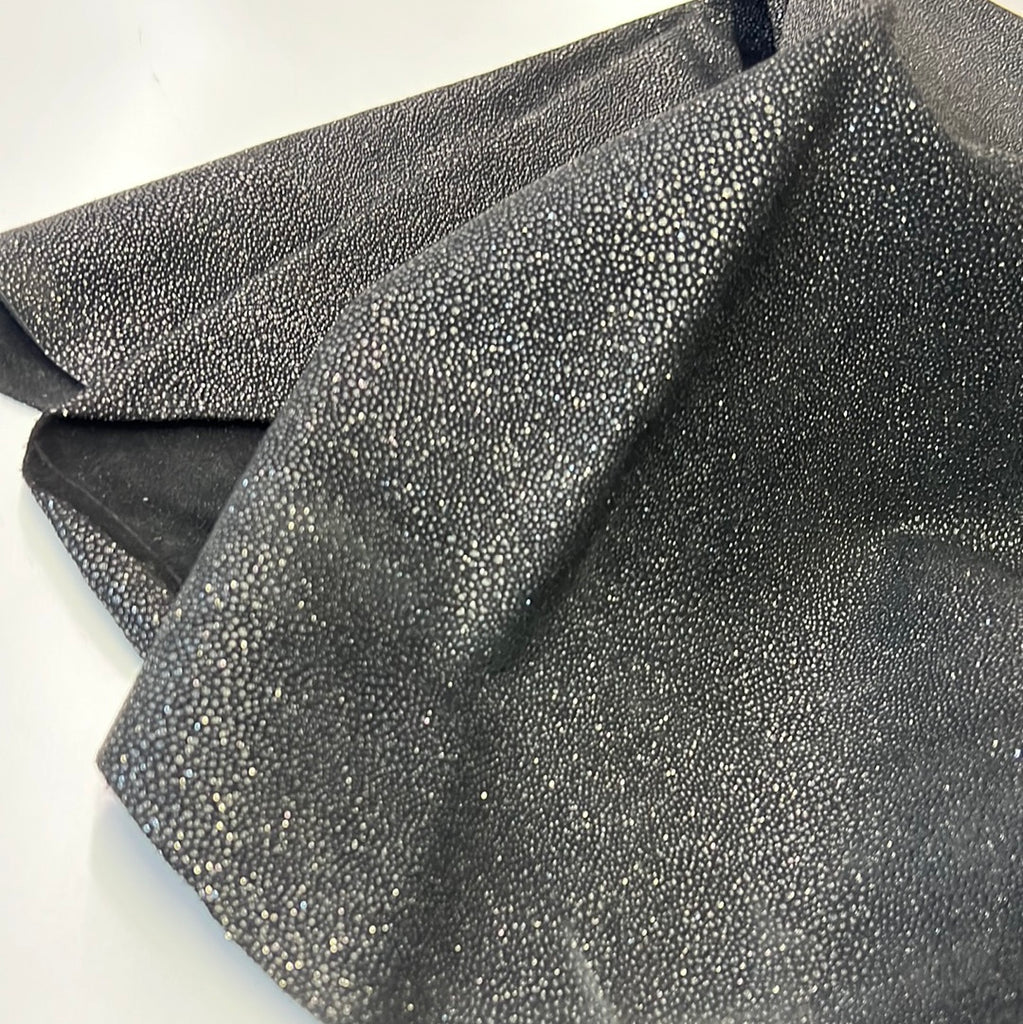 Buy Shimmering Suede Soft Gray Printed StingRay Leather Cowhides. 254TOWN