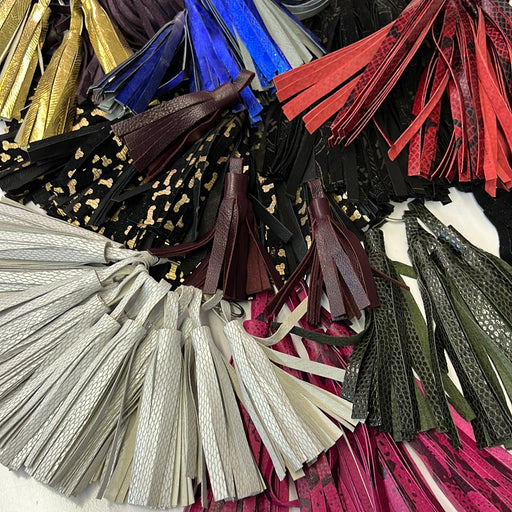 Leather Suede Tassels