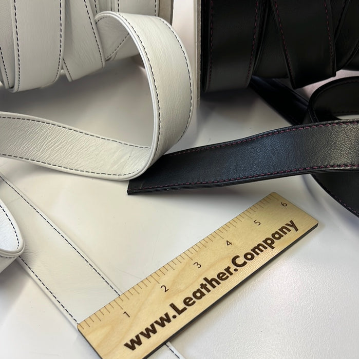 Is this blue Louis Vuitton ribbon fake? The fonts are white when